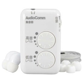 AudioComm 集音器_MHA-327S-W 03-2764_OHM（オーム電機）