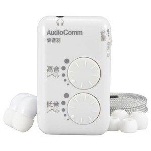 AudioComm 集音器_MHA-327S-W 03-2764_OHM(オーム電機)