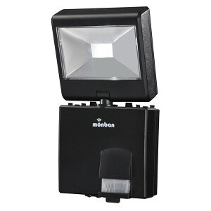 セキュリティ 安全 防犯センサーライト LS-B114D-K LEDセンサーライト 乾電池式 1灯1W OHM(オーム電機)