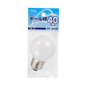 ���M�d�� ����E26 �~�j�E�x�r�[�{�[���� LB-G5640-W �~�j�{�[�����i40W/�z���C�g/G50/E26�j OHM�i�I�[���d�@�j