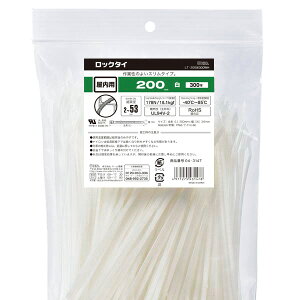 �z�������p�i �����o���h ���b�N�^�C ���b�N�^�C�i200mm/��/300�{����j_04-3147_LT-200W300WH_OHM�i�I�[���d�@�j