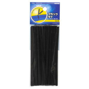 �z�������p�i �����o���h �u���b�N�^�C �u���b�N�^�C�i120mm/100�{����j_09-2252_DZ-BT412/K_OHM�i�I�[���d�@�j