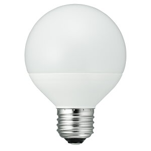 LED電球 口金E26 ボール球形 G70ボール形LED電球 40W相当 E26 電球色 広配光タイプ_LDG4LG70_YAZAWA(ヤザワコーポレーション)