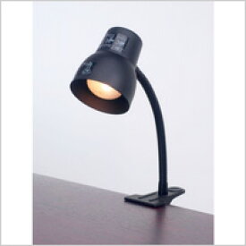 屋内照明 SPOT-LCR40(BK)_1628000_クリップライト ブラック_ELPA（エルパ・朝日電器）