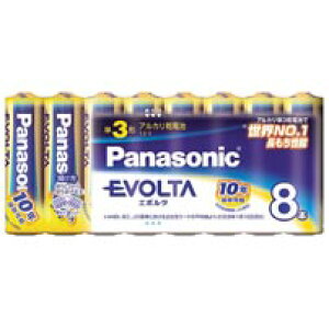 アルカリ電池 エボルタ 単3形 (P)LR6EJ/8SW_エボルタ単3形8本パックPanasonic(パナソニック)