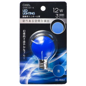LED�d�� ����E17 �~�j�{�[�����` LED�~�j�{�[�����i�����p/1.2W/3lm/�F/G40/E17�j_06-4664_LDG1B-H-E17 15_OHM�i�I�[���d�@�j