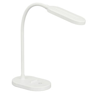 LED�f�X�N�����v�i�����F/170 lm/2.8W/�t���L�V�u���A�[��/�X�}�z�X�^���h�t/�z���C�g�j_06-3704_DS-LS12USB-W_OHM�i�I�[���d�@�j