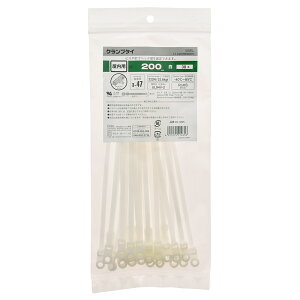 �N�����v�^�C�i�����p/200mm/��/30�{����j_09-1265_LT-C200W30WH_OHM�i�I�[���d�@�j