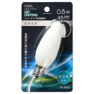 LEDd VfAd` E17/0.8W FbLDC1N-G-E17 13 06-4650 OHM I[d@