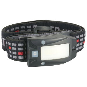 LEDヘッドライト USB充電式 180ルーメン|LC-HUS180S-K 08-1370|OHM(オーム電機)