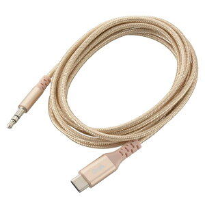 AudioComm ϊP[u Type-C/3.5mm ϋv 1.8mbSMT-L18SPT-N 01-7316 I[d@ OHM