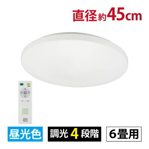 LED�V�[�����O���C�g ����4�i�K�i�`6���p/���a��45cm/�����F/�ő�3200 lm/24W�j_06-5801_LT-Y24D6Z-W_OHM�i�I�[���d�@�j
