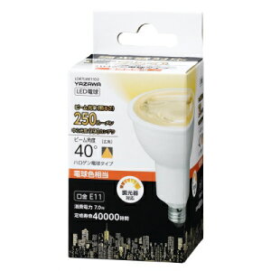 nQ`LEDd Lp dF E11 50W Ή LDR7LWE11D2_YAZAWA(UR[|[Vj