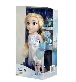 送料無料 Disney Princess トドラードール ティータイムセット アナと雪の女王2 エルサ&サラマンダー 全長約35cm FROZEN Tea Time with Elsa&Buruni ディスニープリンセス FZ-EB FZ-EB