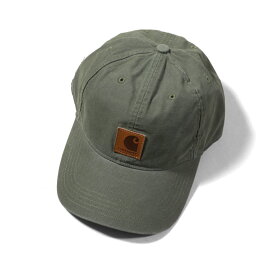 CARHARTT/カーハート crhtt-100289 ODESSA CAP / オデッサキャップ -全7色-アメリカ 1889 ロゴ レザー 帽子 マジックテープ 刺繍 メンズ レディース ユニセックス 男女兼用 パッチ シンプル[CRHTT-100289]