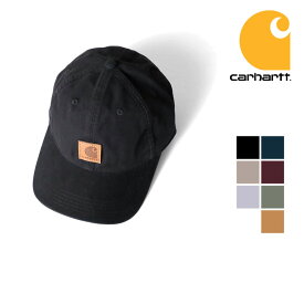 CARHARTT/カーハート crhtt-100289 ODESSA CAP / オデッサキャップ -全7色-アメリカ 1889 ロゴ レザー 帽子 マジックテープ 刺繍 メンズ レディース ユニセックス 男女兼用 パッチ シンプル[CRHTT-100289]