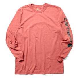 CARHARTT/カーハート crhtt-k231 LONG SLEEVE GRAPHIC LOGO T-SHIRT / グラフィックロゴ 長袖Tシャツ -全7色- カジュアル プリント リブ ストリート メンズ レディース ウィメンズ 大きいサイズ ゆったり US規格 ワークウェア アメカジ [CRHTT-k231]