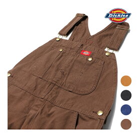 DICKIES/ディッキーズ DK100 DUCK&DENIM BIB OVERALL / ダック＆デニム ビブオーバーオール -全4色- サロペット つなぎ オールインワン 作業着 インディゴ ダック地 パンツ メンズ [DK100]