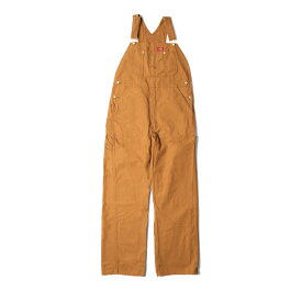 DICKIES/ディッキーズ DK100 DUCK&DENIM BIB OVERALL / ダック＆デニム ビブオーバーオール -全4色- サロペット つなぎ オールインワン 作業着 インディゴ ダック地 パンツ メンズ [DK100]