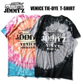 『 JIMMY'Z / ジミーズィー 』JMYZ008 VENICE TIE DYE T-SHIRT / ヴェニス タイダイ Tシャツ -全2色-