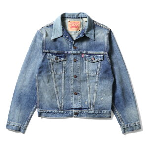 LEVI'S VINTAGE CLOTHING / ���[�o�C�X ���B���e�[�W �N���[�W���O B-70505 TWO POCKET DENIM TRUCKER JACKET / 2�|�P�b�g �f�j�� �g���b�J�[�W���P�b�g -�S1�F- TYPE3 3rd 1967 �����Y LVC ���H ���[�N�E�F�A XX �T�[�h 
