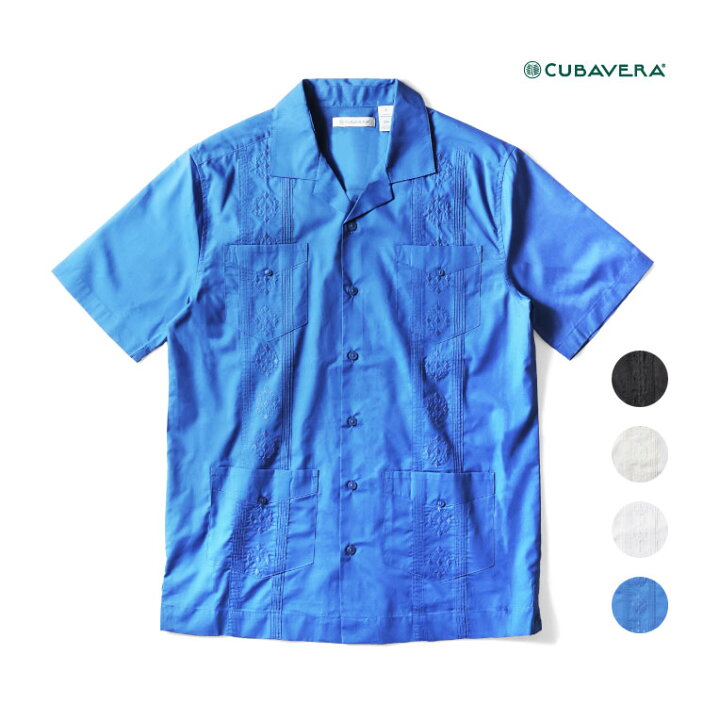 楽天市場】CUBAVERA / キューバベラ CUBA241 AUTHENTIC EMBROIDRED 