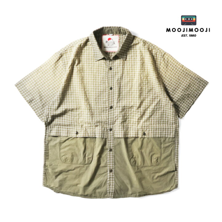 楽天市場】MOOJI MOOJI / ムージームージー MOOJI11 PLAID WORK SHIRT 