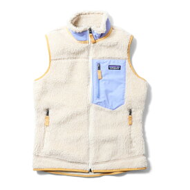 PATAGONIA / パタゴニア PATA23083 PATAGONIA Women' s Retro X Vest / パタゴニアレトロXベスト -全2色- レディース フリース ロゴ ワンポイント ジャストサイズ ハイキング アウトドア 厚手 登山 [PATA23083]