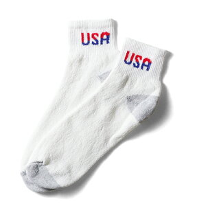 THE RAILROAD SOCK / ���C�����[�h�\�b�N�X R-USA-L LARGE PATRIOTIC USA QUARTER SOCCKS (3PAIR) / USA���S3�y�A�����Y�\�b�N�X -�S2�F- �傫�� �C�� ���u ���� �A�����J MADE IN USA 3���Z�b�g �X�j�[�J�[ �����Y ���f