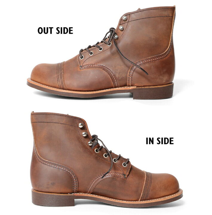 楽天市場】RED WING / レッドウィング RW8085 IRON RANGER COPPER 