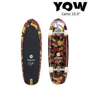 {Ki E T[tXP[g 22 YOW SURF SKATE Camo 33.5" XP[g{[h Rv[g XP{[ Shape rSeries Chris tenson NXe\ N[U[