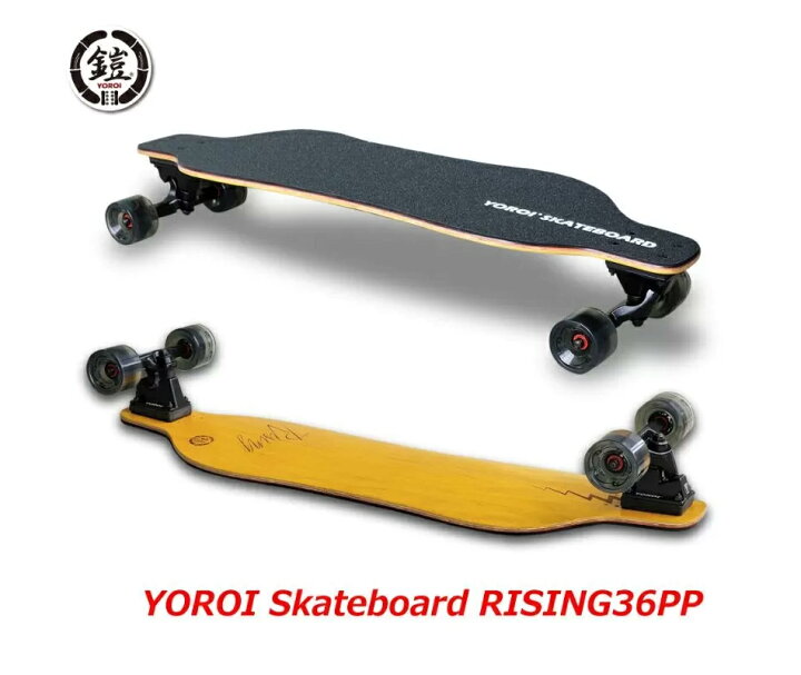 楽天市場】カービング YOROI SKATEBOARD Rising 36PP+UPS YR136PPU