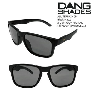 �_�� �V�F�C�f�B�[�Y �T���O���X �Ό� �I�[���e���C�� �W�F�C�s�[ vidg00501 DANG Shades ALL TERRAIN JP Black Matte x Light Gray Polarized �T���O���X