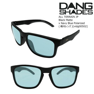 �_�� �V�F�C�f�B�[�Y �T���O���X �Ό� �I�[���e���C�� �W�F�C�s�[ vidg00502 DANG Shades ALL TERRAIN JP Black Matte x Navy Blue Polarized �T���O���X