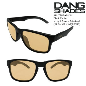 �_�� �V�F�C�f�B�[�Y �T���O���X �Ό� �I�[���e���C�� �W�F�C�s�[ vidg00503 DANG Shades ALL TERRAIN JP Black Matte x Light Brown Polarized �T���O���X