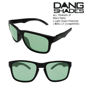 �_�� �V�F�C�f�B�[�Y �T���O���X �Ό� �I�[���e���C�� �W�F�C�s�[ vidg00505 DANG Shades ALL TERRAIN JP Black Matte x Light Green Polarized �T���O���X