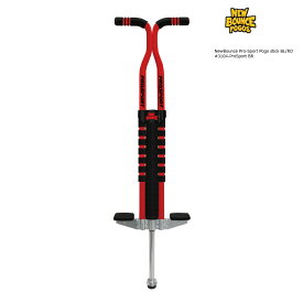 NewBounce ProSport Pogo stick BL/RD ex.#3104-ProSport BR プロスポーツ ポゴ ブラック/レッド ホッピング 代引き不可商品