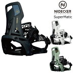 23-24 NIDECKER SUPERMATIC ナイデッカー スーパーマチック 3カラー DorpInシステム ドロップイン 二デッカー スーパーマティック 24Snow