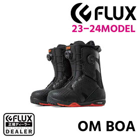 23-24 FLUX Boots OM BOA Black フラックス ブーツ オーエム ボア ブラック 23 23.5 23-24 23-24.5 25 25.5 26 26.5 28 28.5 メンズ ラマさん