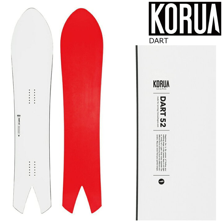 楽天市場】コルア スノーボード ダート 24-25 KORUA Shapes DART 予約 