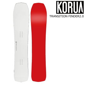 予約商品 特典あり 24-25 KORUA Shapes TRANSITION FINDER 2.0 コルア トランジションフィンダー 2.0 フロートキャンバー パウダーキャンバー