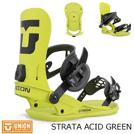 予約商品 特典あり 24-25 UNION STRATA TeamHB Acid Green ユニオン ストラータ レッド メンズ レディース ビンディング スノーボード フリースタイル 25Snow