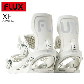 予約商品 特典あり 24-25 FLUX XF White フラックス エックスエフ ホワイト S M L メンズ レディース ビンディング スノーボード スノボー スノボ