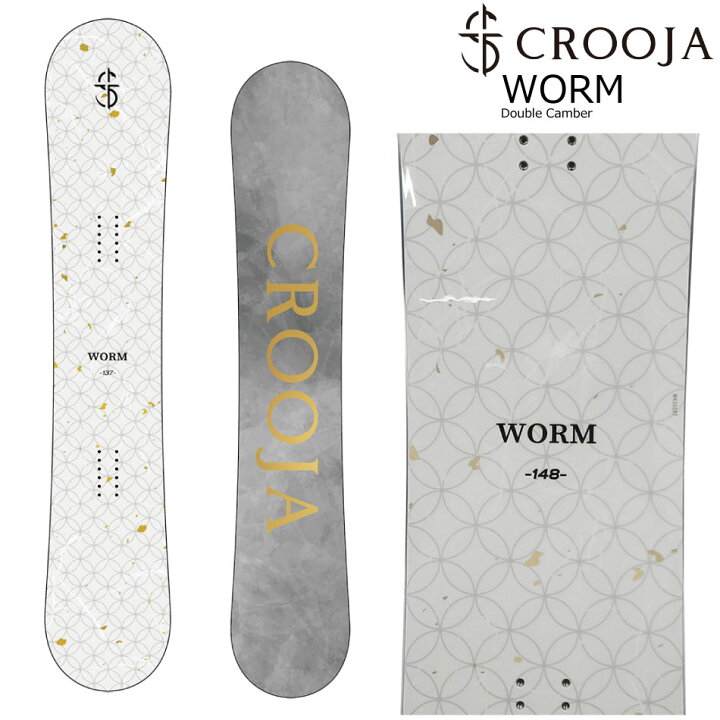 楽天市場】クロージャー スノーボード ワーム 24-25 CROOJA WORM 予約  
