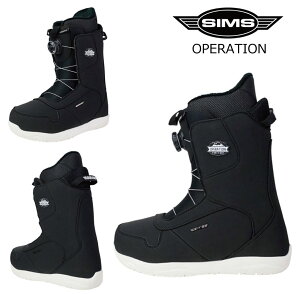 VX {[hu[c Iy[V ubN 24-25 SIMS OPERATION BLACK T VO{A 25Snow Xm[{[h Ki S 