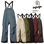 予約商品 特典あり 24-25 UN Unfudge GENTLE BIB Pant アンファッジ ジェントル ビブ パンツ ワイド ボードウエア スノボウエア 太田宜孝 ヨッシー 25Snow