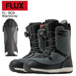 25-26 tbNX {[hu[c GkGt {A ubNO[ FLUX Boots FL-BOA BlackGray t[Ch pE_[ obNJg[