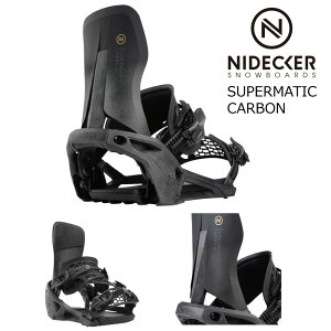 �\�񏤕i 26-27 �i�C�f�b�J�[ �r���f�B���O �X�[�p�[�}�`�b�N �J�[�{�� �u���b�N NIDECKER SUPERMATIC CARBON Black ���� �h���b�v�C�� �X�[�p�[�}�e�B�b�N