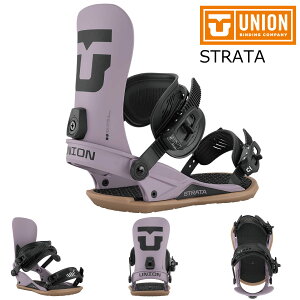 25-26 ユニオン ビンディング ストラータ グレイバイオレット UNION STRATA GrayViolet 特典あり メンズ レディース スノーボード フリースタイル 26Snow