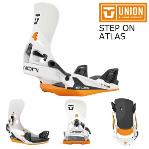 �A�E�g���b�g 25-26 ���j�I�� �X�e�b�v�I�� �A�g���X �z���C�g/�I�����W UNION STEP ON ATLAS White/Orange ���j�Z�b�N�X �[�{�[�h 26Snow